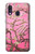 S2449 Pink Blossoming Almond Tree Van Gogh Etui Coque Housse pour Samsung Galaxy A40