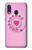 S2847 Pink Retro Rotary Phone Etui Coque Housse pour Samsung Galaxy A40