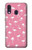 S2858 Pink Flamingo Pattern Etui Coque Housse pour Samsung Galaxy A40