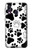 S2904 Dog Paw Prints Etui Coque Housse pour Samsung Galaxy A40