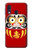 S3045 Japan Good Luck Daruma Doll Etui Coque Housse pour Samsung Galaxy A40