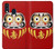 S3045 Japan Good Luck Daruma Doll Etui Coque Housse pour Samsung Galaxy A40