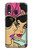 S3171 Girls Pop Art Etui Coque Housse pour Samsung Galaxy A40