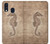 S3214 Seahorse Skeleton Fossil Etui Coque Housse pour Samsung Galaxy A40