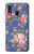 S3265 Vintage Flower Pattern Etui Coque Housse pour Samsung Galaxy A40