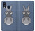 S3271 Donkey Cartoon Etui Coque Housse pour Samsung Galaxy A40