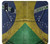 S3297 Brazil Flag Vintage Football Graphic Etui Coque Housse pour Samsung Galaxy A40