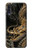 S0426 Gold Dragon Etui Coque Housse pour Samsung Galaxy A50