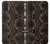 S0553 Snake Skin Etui Coque Housse pour Samsung Galaxy A50