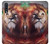 S0691 Leo Paint Etui Coque Housse pour Samsung Galaxy A50