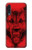 S1090 Red Wolf Etui Coque Housse pour Samsung Galaxy A50