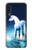 S1130 Unicorn Horse Etui Coque Housse pour Samsung Galaxy A50