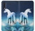 S1130 Unicorn Horse Etui Coque Housse pour Samsung Galaxy A50