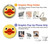 S1922 canard Visage Etui Coque Housse pour Samsung Galaxy A50
