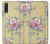 S2229 Vintage Flowers Etui Coque Housse pour Samsung Galaxy A50