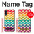 S2362 Arc en ciel coloré Shavron Zig zag Etui Coque Housse pour Samsung Galaxy A50