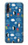 S2572 Marine Penguin Pattern Etui Coque Housse pour Samsung Galaxy A50