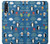 S2572 Marine Penguin Pattern Etui Coque Housse pour Samsung Galaxy A50