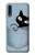 S2641 Pocket Black Cat Etui Coque Housse pour Samsung Galaxy A50