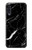S2895 Black Marble Graphic Printed Etui Coque Housse pour Samsung Galaxy A50