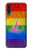 S2900 Rainbow LGBT Lesbian Pride Flag Etui Coque Housse pour Samsung Galaxy A50