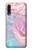 S3050 Vintage Pastel Flowers Etui Coque Housse pour Samsung Galaxy A50