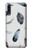 S3085 Feather Paint Pattern Etui Coque Housse pour Samsung Galaxy A50