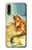 S3184 Little Mermaid Painting Etui Coque Housse pour Samsung Galaxy A50
