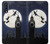 S3249 Peter Pan Fly Full Moon Night Etui Coque Housse pour Samsung Galaxy A50