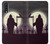 S3262 Grim Reaper Night Moon Cemetery Etui Coque Housse pour Samsung Galaxy A50