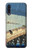 S3347 Utagawa Hiroshige Sudden shower Etui Coque Housse pour Samsung Galaxy A50