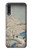 S3350 Utagawa Hiroshige Drum Bridge Yuhi Hill in Meguro Etui Coque Housse pour Samsung Galaxy A50