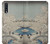 S3350 Utagawa Hiroshige Drum Bridge Yuhi Hill in Meguro Etui Coque Housse pour Samsung Galaxy A50