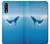 S0843 Blue Whale Etui Coque Housse pour Samsung Galaxy A70