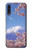 S1060 Mount Fuji Sakura Cherry Blossom Etui Coque Housse pour Samsung Galaxy A70