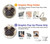 S1852 Chien carlin Etui Coque Housse pour Samsung Galaxy A70