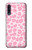 S2213 Pink Leopard Pattern Etui Coque Housse pour Samsung Galaxy A70