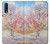 S2450 Van Gogh Peach Tree Blossom Etui Coque Housse pour Samsung Galaxy A70