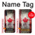 S2490 Canada Feuille d'érable Drapeau Texture Etui Coque Housse pour Samsung Galaxy A70