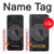 S2503 Tao Dharma Yin Yang Etui Coque Housse pour Samsung Galaxy A70