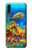 S2568 Sea Seabed Fish Corals Underwater Ocean Etui Coque Housse pour Samsung Galaxy A70