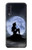 S2668 Mermaid Silhouette Moon Night Etui Coque Housse pour Samsung Galaxy A70