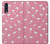 S2858 Pink Flamingo Pattern Etui Coque Housse pour Samsung Galaxy A70