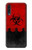 S2917 Biohazards Virus Red Alert Etui Coque Housse pour Samsung Galaxy A70
