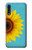 S3039 Vintage Sunflower Blue Etui Coque Housse pour Samsung Galaxy A70