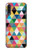 S3049 Triangles Vibrant Colors Etui Coque Housse pour Samsung Galaxy A70