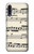 S3082 Music Sheet Etui Coque Housse pour Samsung Galaxy A70
