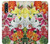 S3205 Retro Art Flowers Etui Coque Housse pour Samsung Galaxy A70