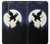 S3323 Flying Elephant Full Moon Night Etui Coque Housse pour Samsung Galaxy A70