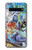 S0588 Wall Graffiti Etui Coque Housse pour Samsung Galaxy S10 5G